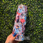 Demon Boy & Tiger Pastel 20oz Stainless Steel Insulated Drink Tumbler Made To Order