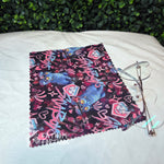 Demon Boy Band Stans Magenta Microfiber Eyeglass Cloth
