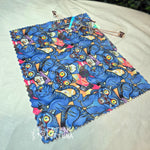 Derpy Blue Tiger Microfiber Eyeglass Cloth