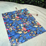 Derpy Blue Tiger Microfiber Eyeglass Cloth