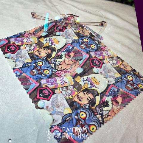 The Demon Heartthrob Microfiber Eyeglass Cloth