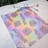 Hunter Girls Emblems Pastel Microfiber Eyeglass Cloth