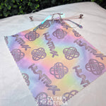 Hunter Girls Emblems Pastel Microfiber Eyeglass Cloth