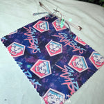 Demon Boy Band Emblems Purple Galaxy Microfiber Eyeglass Cloth