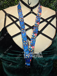 Derpy Blue Tiger Lanyard