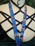 Derpy Blue Tiger Lanyard
