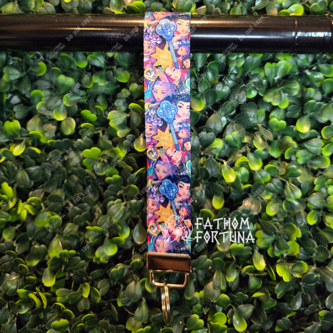 The Hunters Wristlet Keychain Fob Made To Order