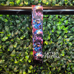 Demon Boy & Tiger Bright Wristlet Keychain Fob Made To Order