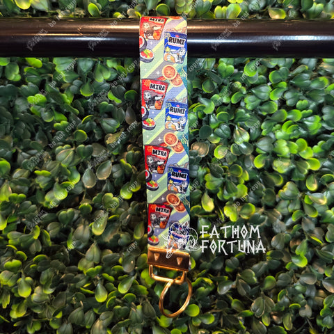 Ramyun Wristlet Keychain Fob Made To Order