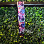 Demon Boy & Tiger Pastel Wristlet Keychain Fob Made To Order