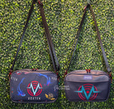 Voxtek Double Sided Crossbody Purse