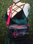 Hellish Hotel Double Sided Crossbody Purse