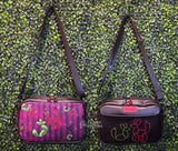 Wormhorse & Banana Pudding Double Sided Crossbody Purse