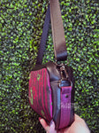Wormhorse & Banana Pudding Double Sided Crossbody Purse