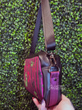 Wormhorse & Banana Pudding Double Sided Crossbody Purse