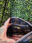Stolitz Crest Double Sided Crossbody Purse