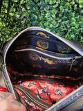Stolitz Crest Double Sided Crossbody Purse