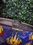 Stolitz Crest Double Sided Crossbody Purse