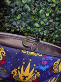 Stolitz Crest Double Sided Crossbody Purse