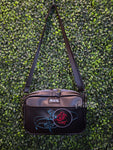 Stolitz Crest Double Sided Crossbody Purse