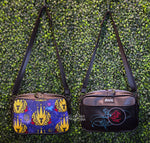 Stolitz Crest Double Sided Crossbody Purse