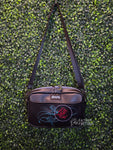 Stolitz Crest Double Sided Crossbody Purse