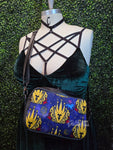 Stolitz Crest Double Sided Crossbody Purse