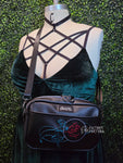 Stolitz Crest Double Sided Crossbody Purse