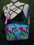 Fizzarolli Stripes Double Sided Crossbody Purse