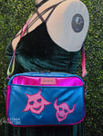 Fizzarolli Stripes Double Sided Crossbody Purse