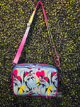 Fizzarolli Stripes Double Sided Crossbody Purse