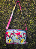 Fizzarolli Stripes Double Sided Crossbody Purse