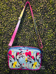 Fizzarolli Stripes Double Sided Crossbody Purse