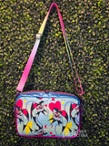 Fizzarolli Stripes Double Sided Crossbody Purse