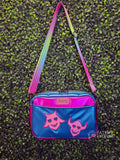 Fizzarolli Stripes Double Sided Crossbody Purse
