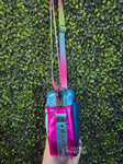 Fizzarolli Stripes Double Sided Crossbody Purse