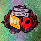 Fine Things Helluva Boss x OFMD Vinyl Sticker