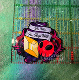 Fine Things Helluva Boss x OFMD Vinyl Sticker
