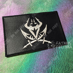 Satan/Sins Pirate Flag Embroidered Patch Helluva Boss