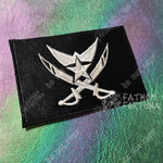 Vassago Pirate Flag Embroidered Patch Helluva Boss