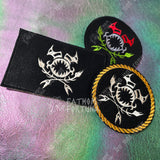 Crim Pirate Flag Embroidered Patch Helluva Boss