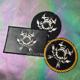 Crim Pirate Flag Embroidered Patch Helluva Boss