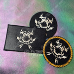 Crim Pirate Flag Embroidered Patch Helluva Boss
