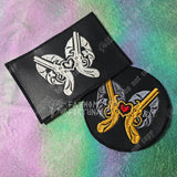 Barb Wire Pirate Flag Embroidered Patch Helluva Boss