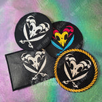 Blitz IMP Pirate Flag Embroidered Patch Helluva Boss