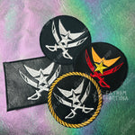 Vassago Pirate Flag Embroidered Patch Helluva Boss