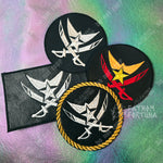 Vassago Pirate Flag Embroidered Patch Helluva Boss
