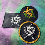 Mammon Pirate Flag Embroidered Patch Helluva Boss