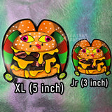Burger Time! Fizzarolli Fizzburger 3 Inch Vinyl Sticker