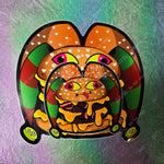 XL Burger Time! Fizzarolli Fizzburger 5 Inch Vinyl Sticker